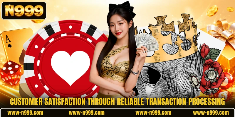 Customer satisfaction through reliable transaction processing