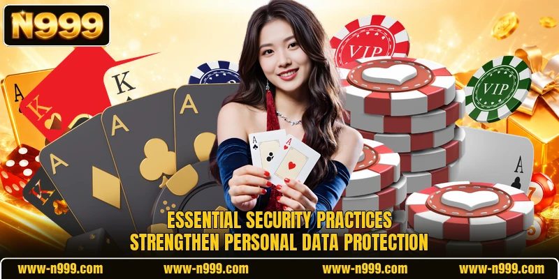 Essential security practices strengthen personal data protection