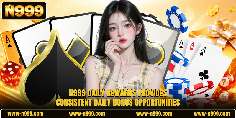 N999 Daily Rewards provides consistent daily bonus opportunities