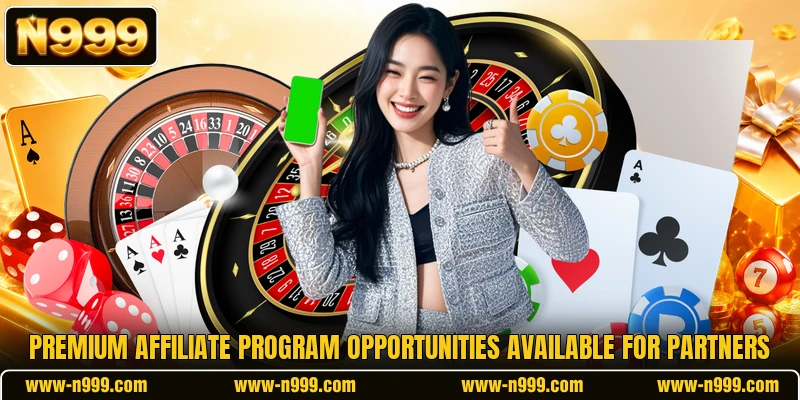 Premium affiliate program opportunities available for partners