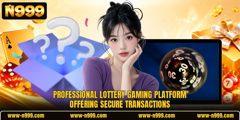 Professional lottery gaming platform offering secure transactions
