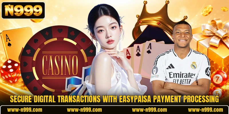 Secure digital transactions with EasyPaisa payment processing