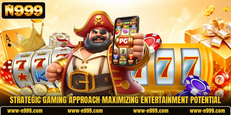 Strategic gaming approach maximizing entertainment potential